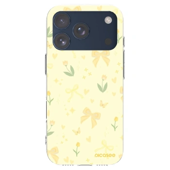 Picasee διαφανής θήκη σιλικόνης Apple iPhone 17 Pro - Honey Blossom