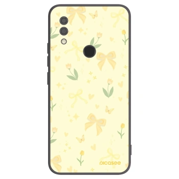Picasee Μαύρη θήκη σιλικόνης για Xiaomi Redmi 7 - Honey Blossom