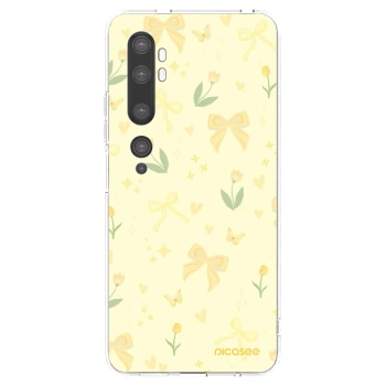Picasee διαφανής θήκη σιλικόνης Xiaomi Mi Note 10 (Pro) - Honey Blossom