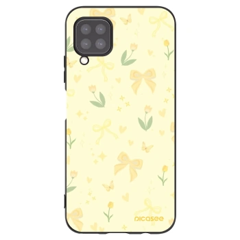 Picasee Μαύρη θήκη σιλικόνης για Huawei P40 Lite - Honey Blossom