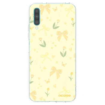 Picasee διαφανής θήκη σιλικόνης Samsung Galaxy A30s A307F - Honey Blossom