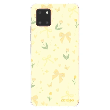Picasee διαφανής θήκη σιλικόνης Samsung Galaxy Note 10 Lite N770F - Honey Blossom