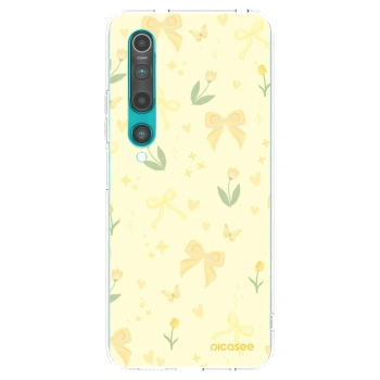 Picasee διαφανής θήκη σιλικόνης Xiaomi Mi 10 - Honey Blossom