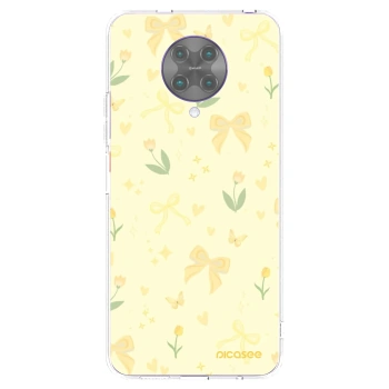 Picasee διαφανής θήκη σιλικόνης Xiaomi Poco F2 Pro - Honey Blossom