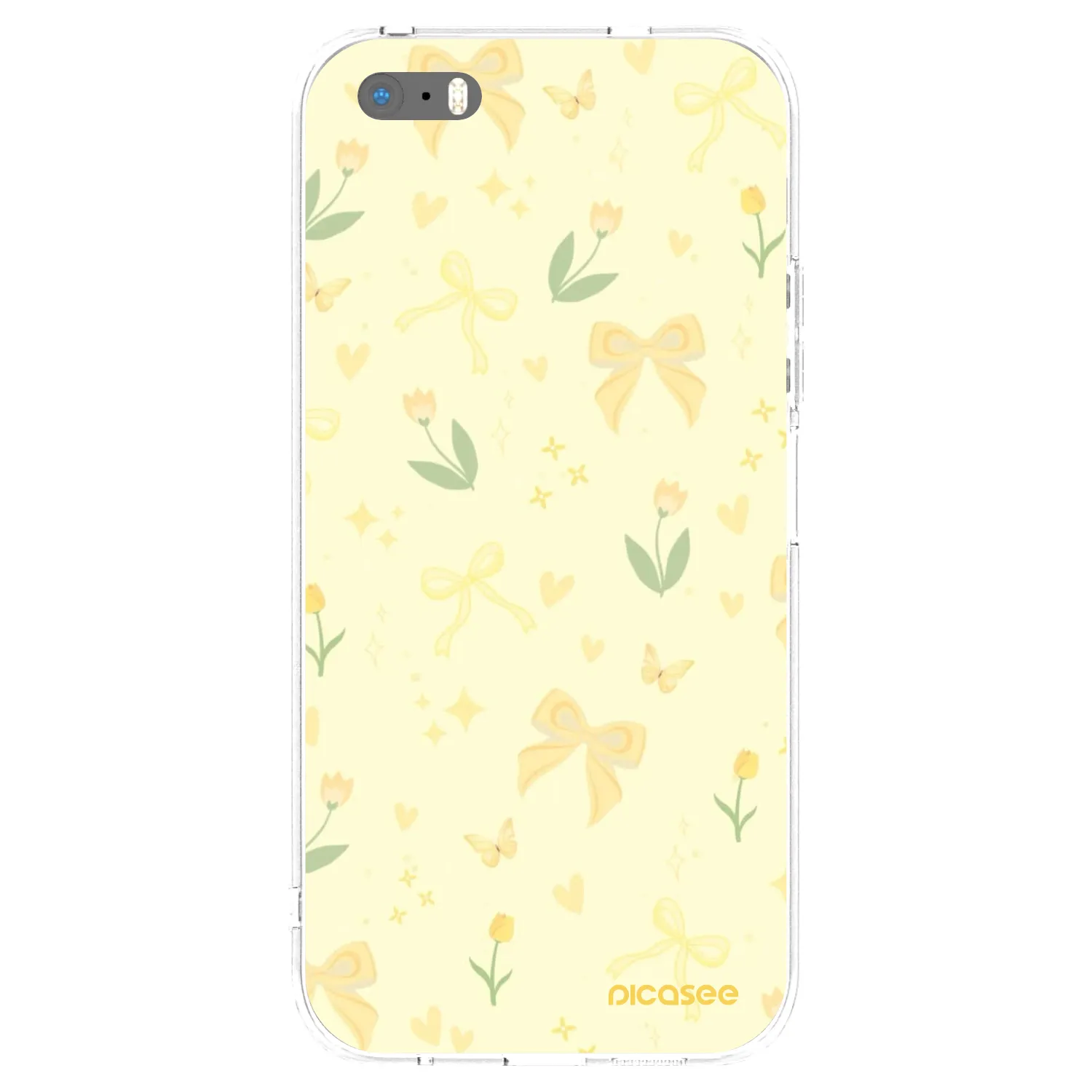 Picasee διαφανής θήκη σιλικόνης Apple iPhone 6 Plus/6S Plus - Honey Blossom