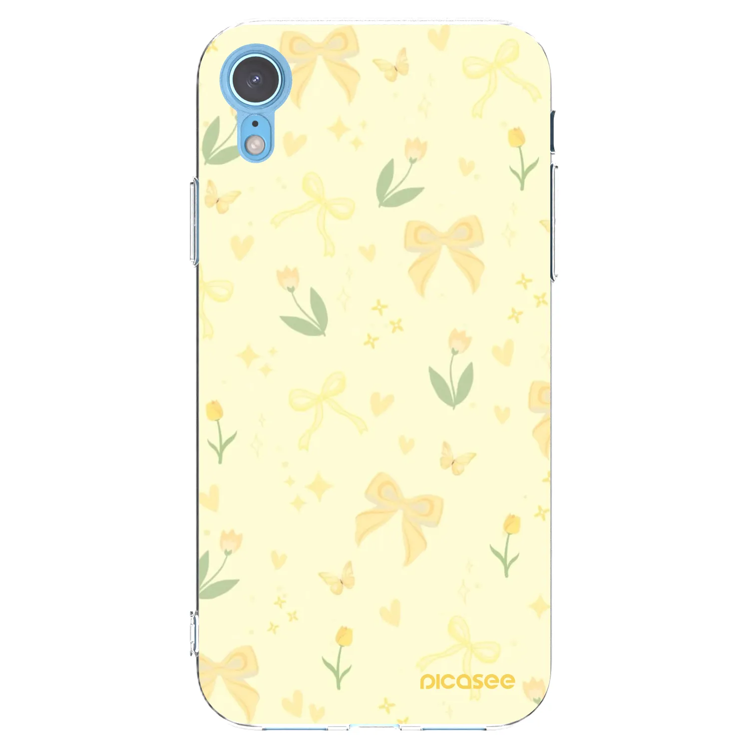 Picasee διαφανής θήκη σιλικόνης Apple iPhone XR - Honey Blossom