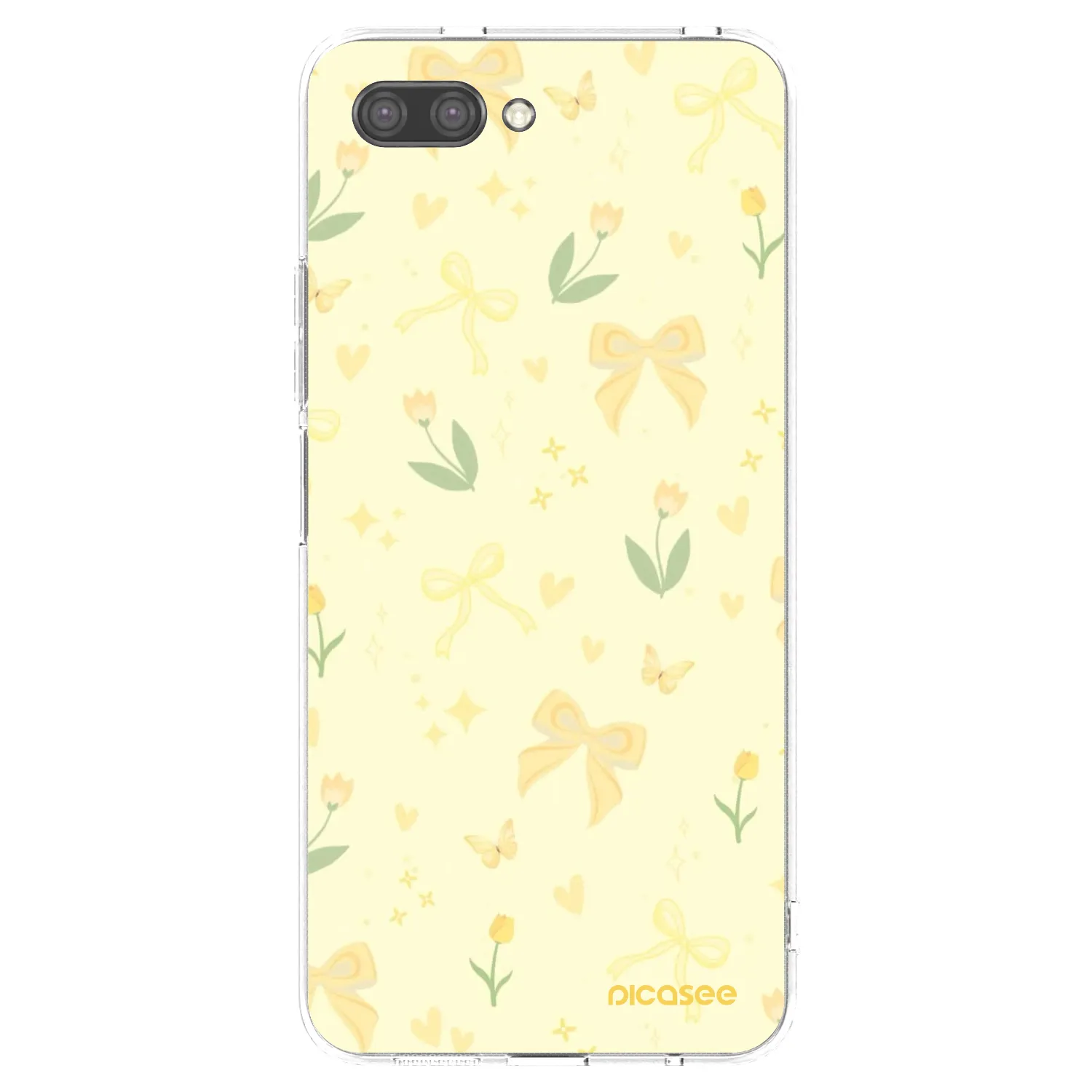 Picasee διαφανής θήκη σιλικόνης Honor 10 - Honey Blossom