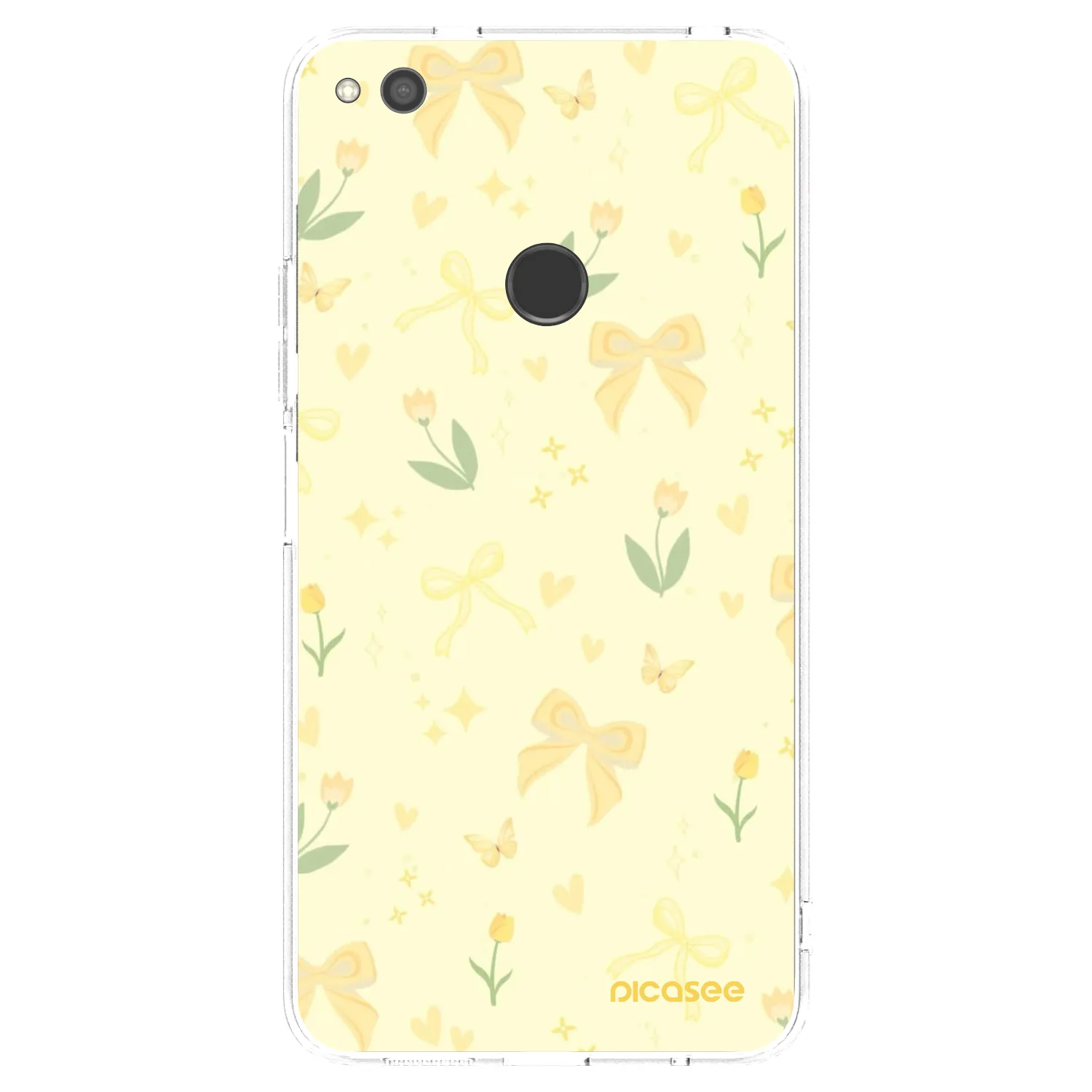 Picasee διαφανής θήκη σιλικόνης Huawei P9 Lite 2017 - Honey Blossom