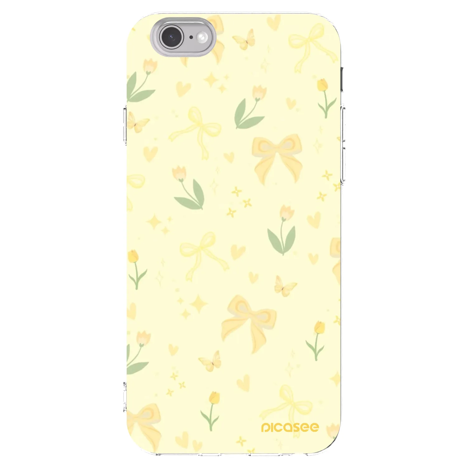 Picasee διαφανής θήκη σιλικόνης Apple iPhone 6/6S - Honey Blossom