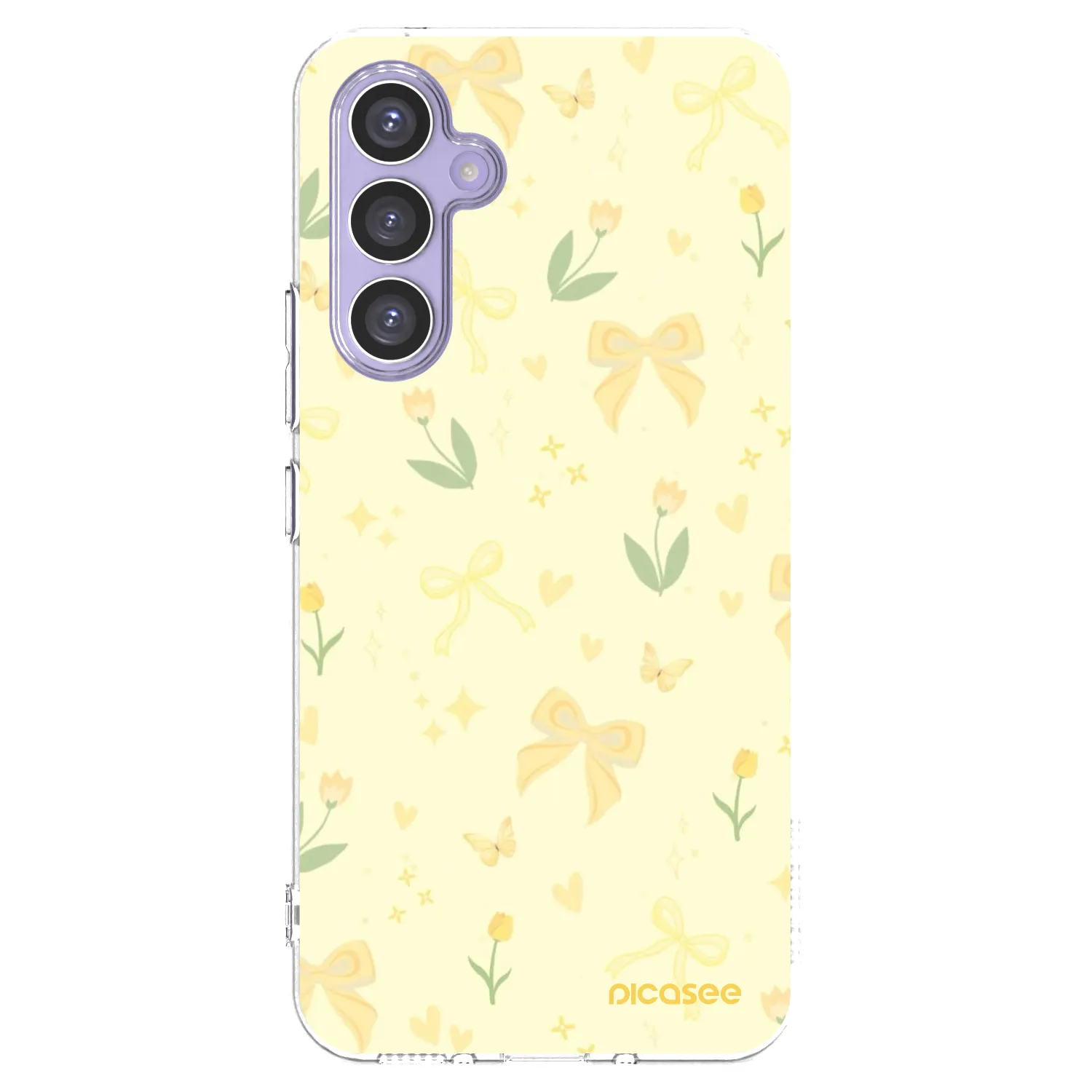 Picasee διαφανής θήκη σιλικόνης Samsung Galaxy A54 5G A546B - Honey Blossom