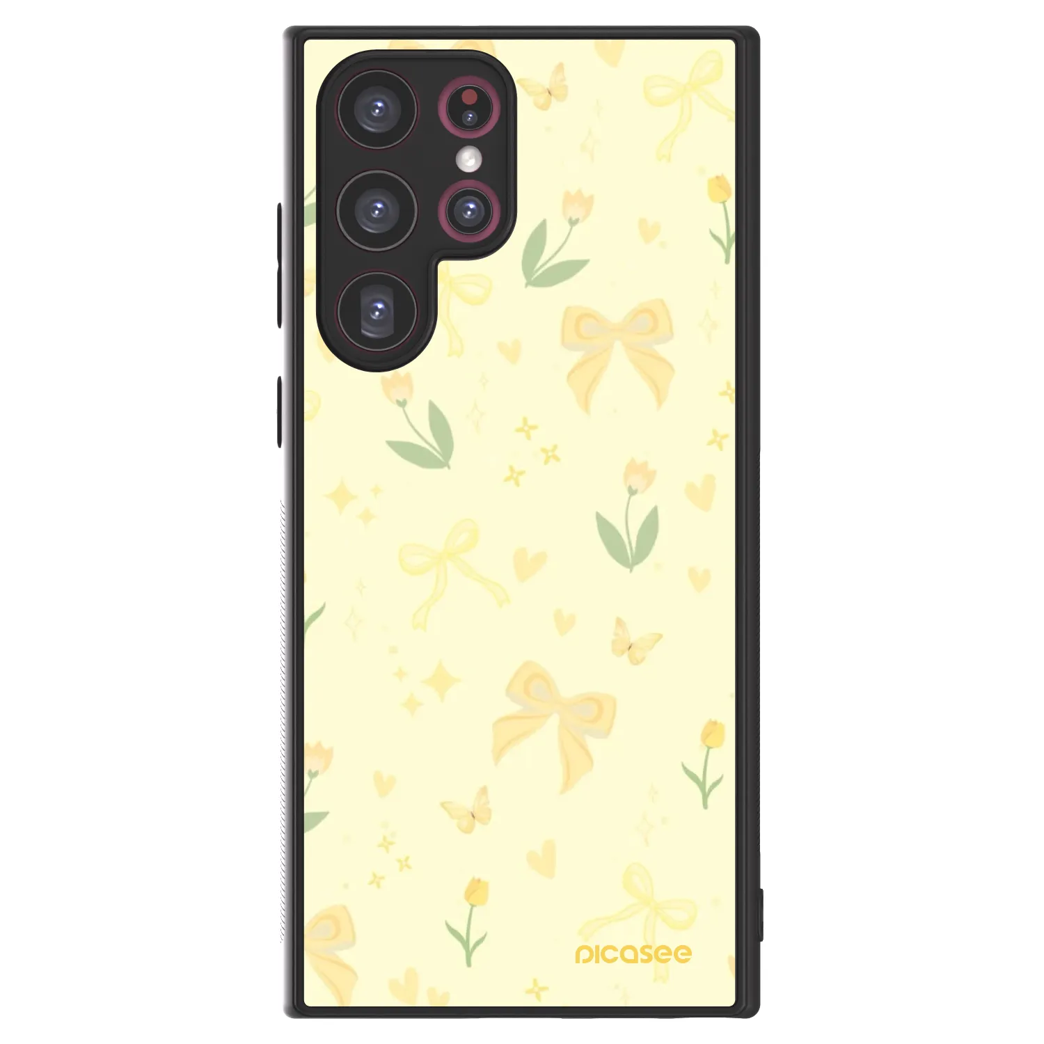 Picasee ULTIMATE CASE PowerShare για Samsung Galaxy S22 Ultra 5G - Honey Blossom