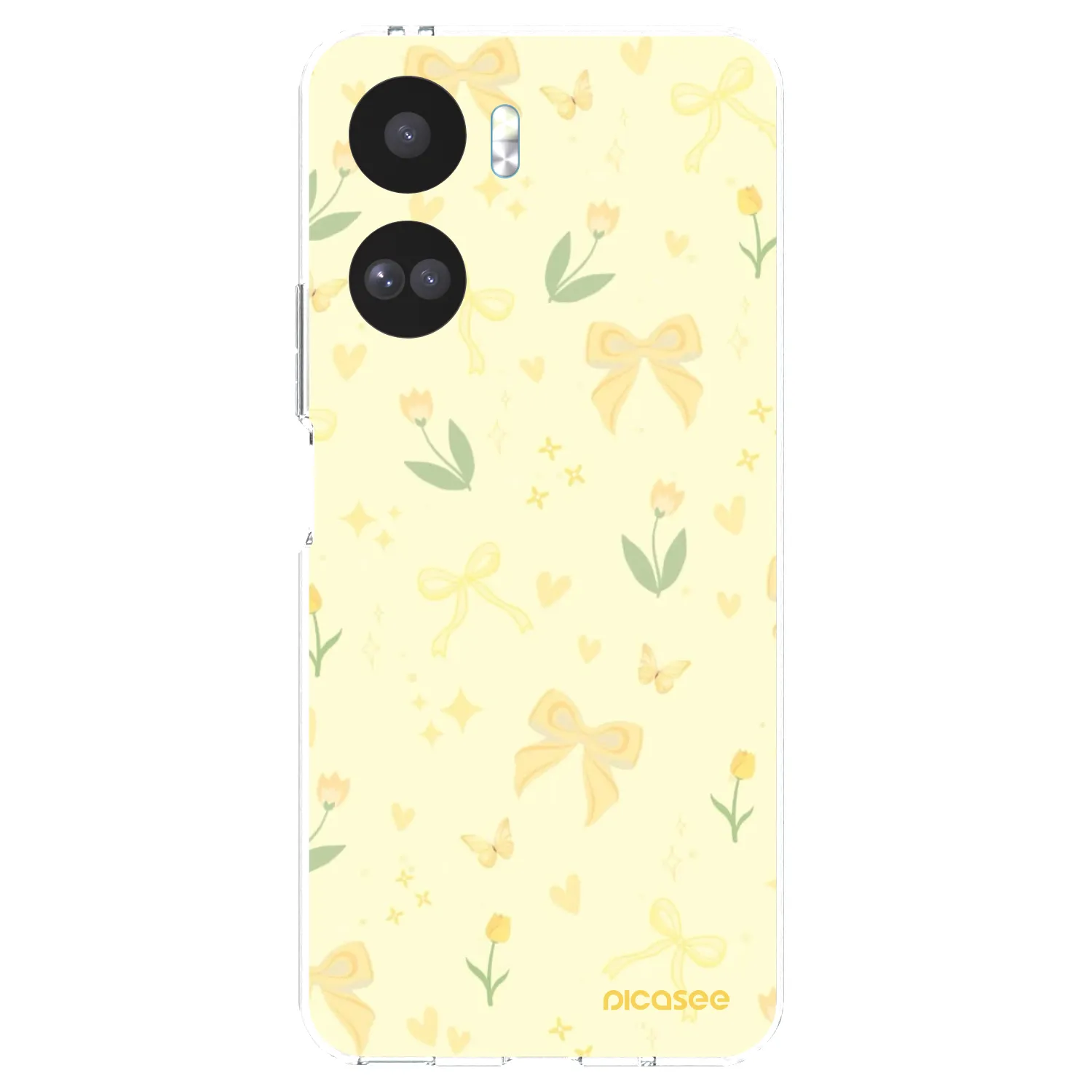 Picasee διαφανής θήκη σιλικόνης Honor 90 Lite 5G - Honey Blossom