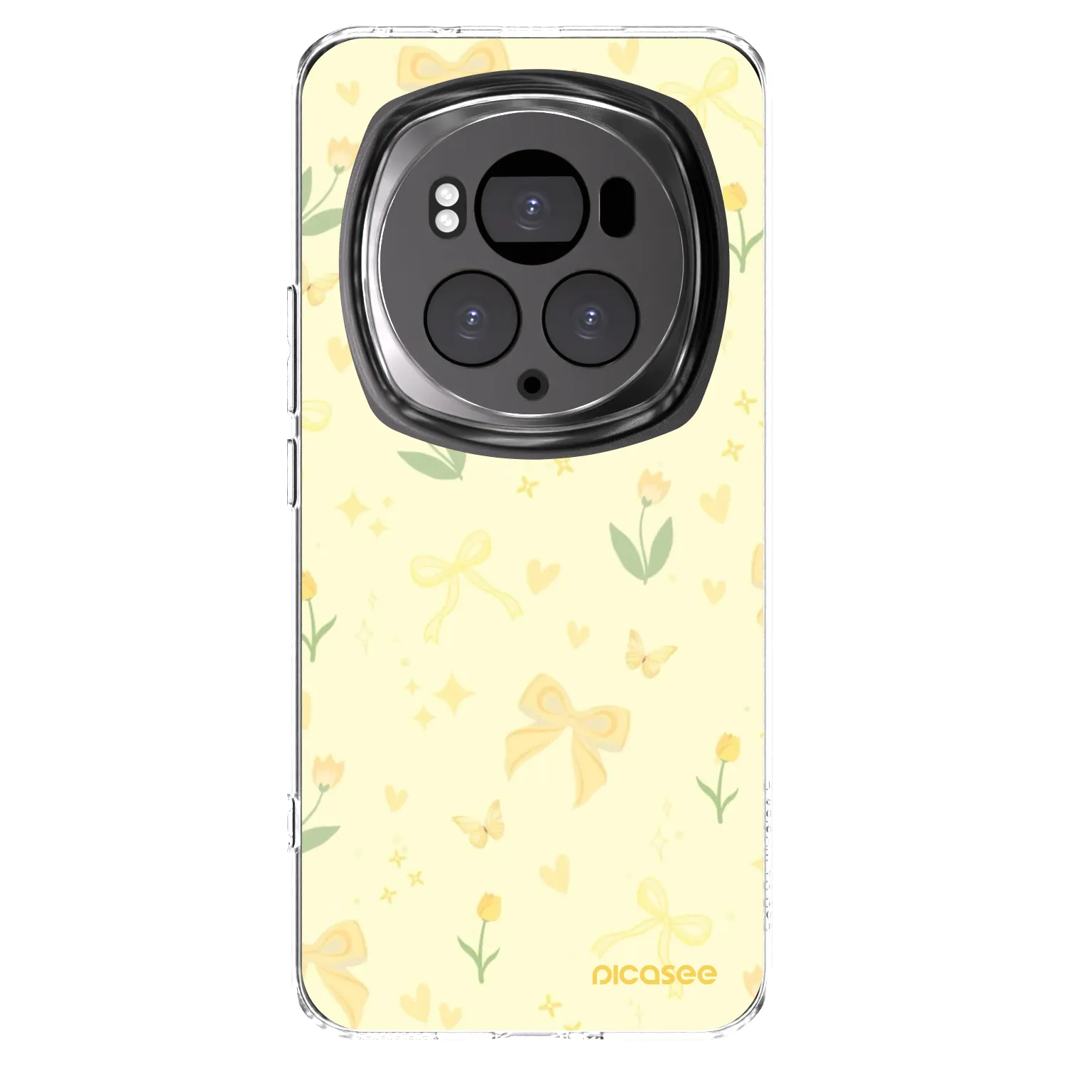 Picasee διαφανής θήκη σιλικόνης Honor Magic6 Pro - Honey Blossom