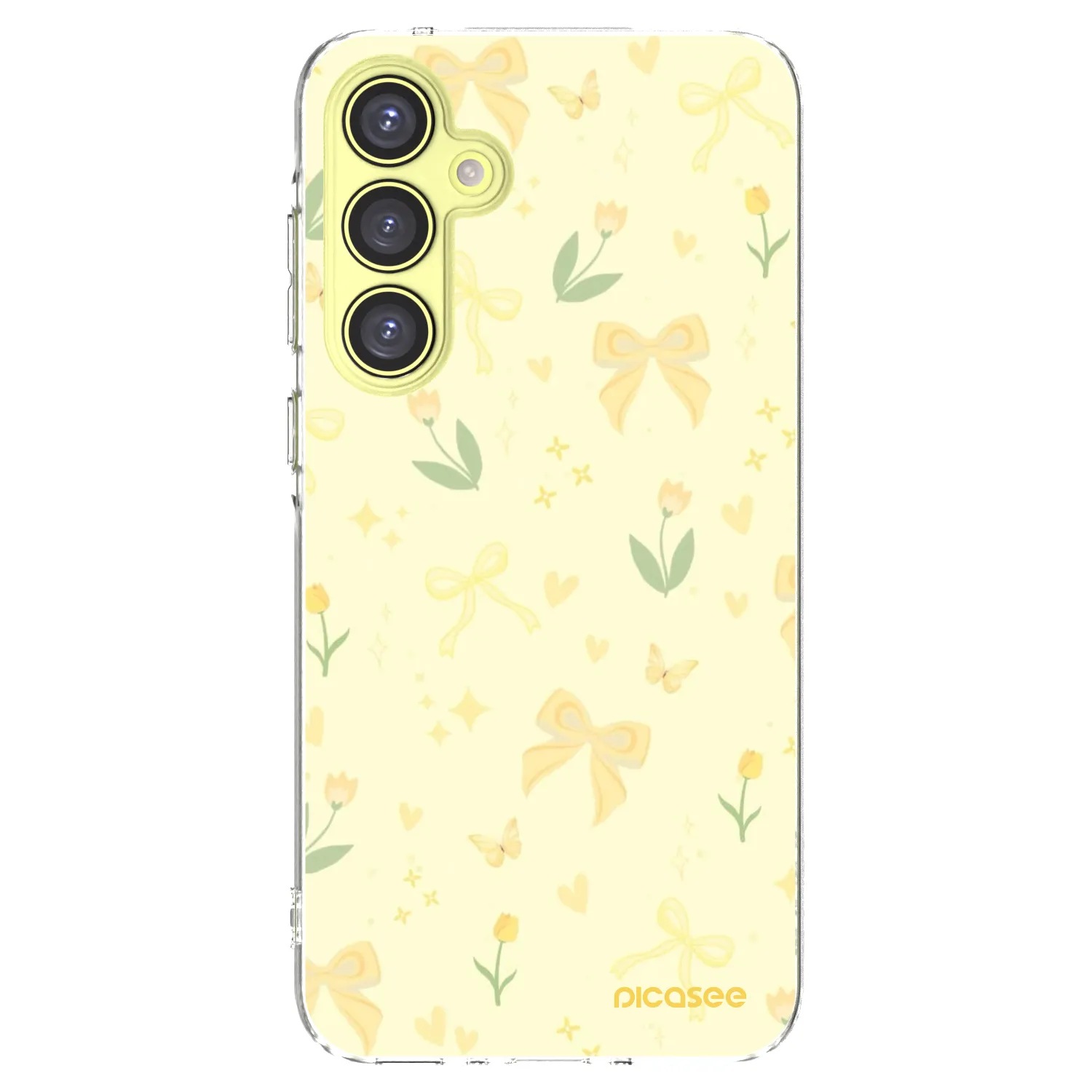 Picasee διαφανής θήκη σιλικόνης Samsung Galaxy A35 5G A356B - Honey Blossom
