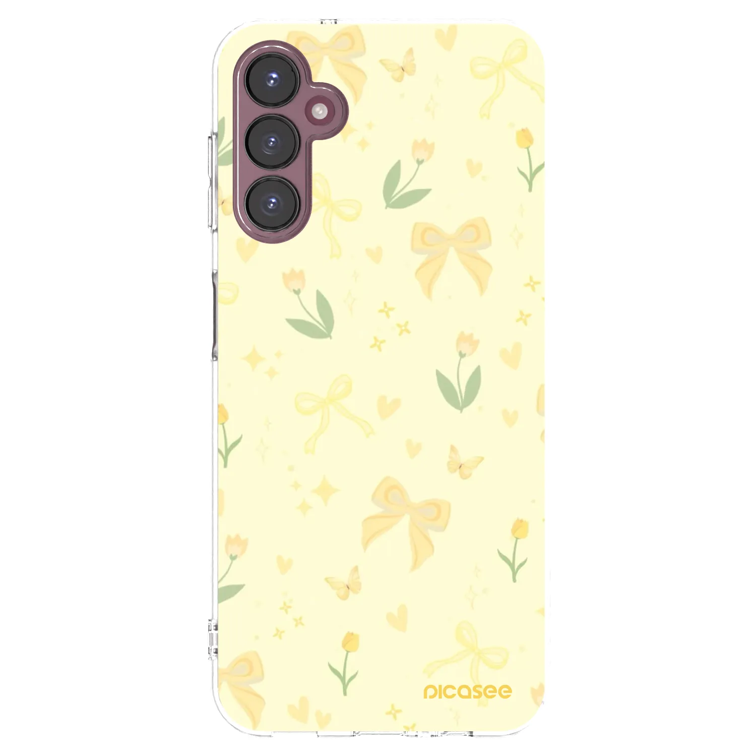 Picasee διαφανής θήκη σιλικόνης Samsung Galaxy A05s A057G - Honey Blossom