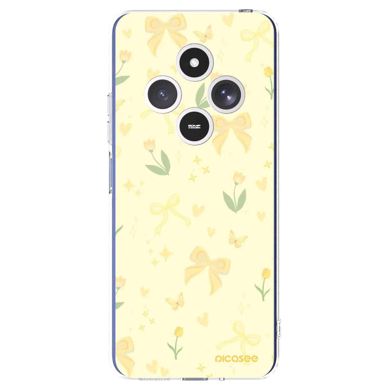 Picasee διαφανής θήκη σιλικόνης Xiaomi Redmi 14C - Honey Blossom