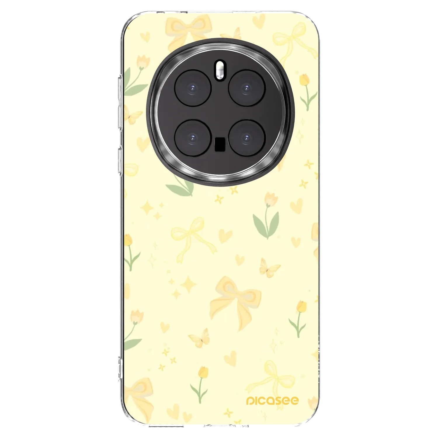 Picasee διαφανής θήκη σιλικόνης Honor Magic7 Pro 5G - Honey Blossom