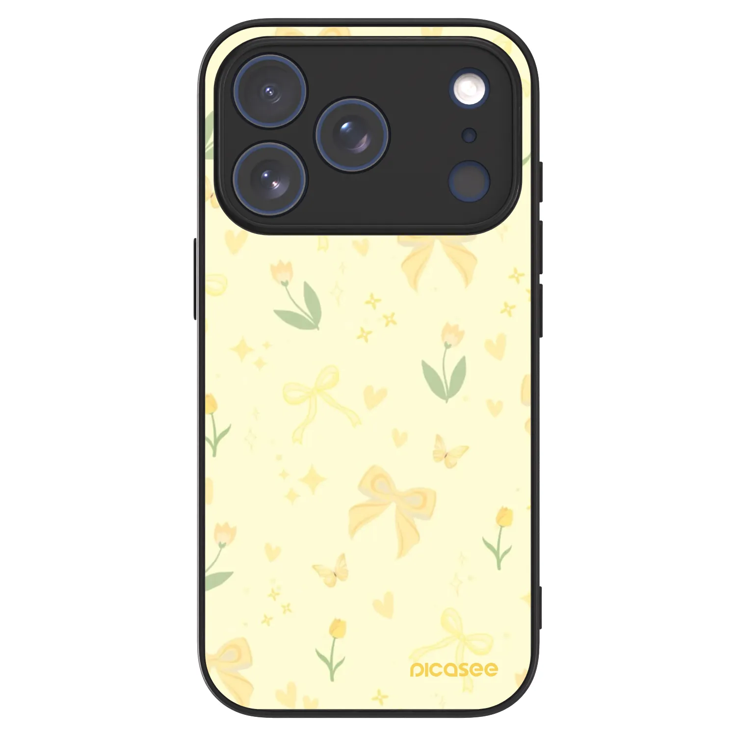 Picasee ULTIMATE CASE MagSafe pro Apple iPhone 17 Pro - Honey Blossom