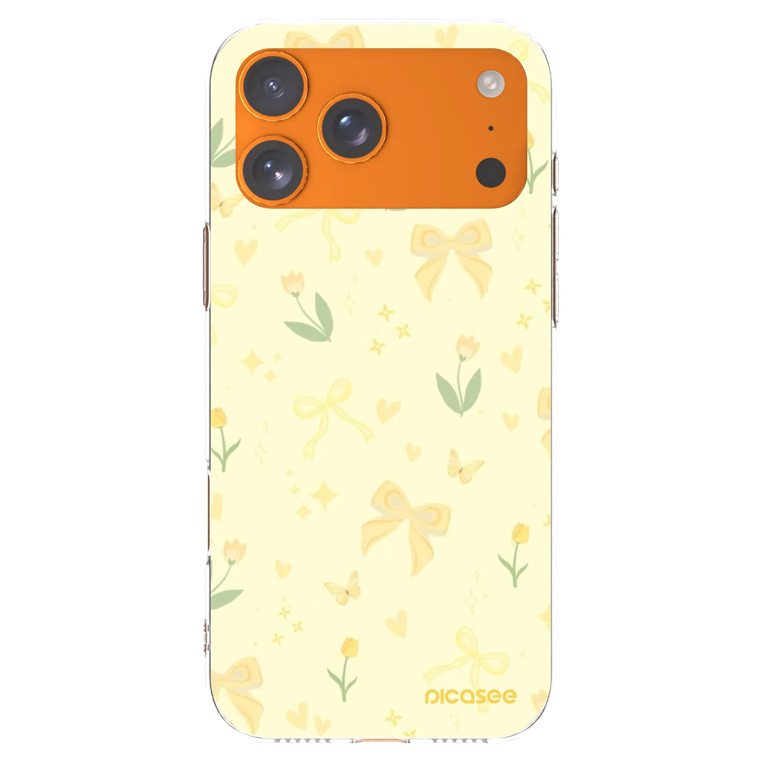 Picasee διαφανής θήκη σιλικόνης Apple iPhone 17 Pro Max - Honey Blossom