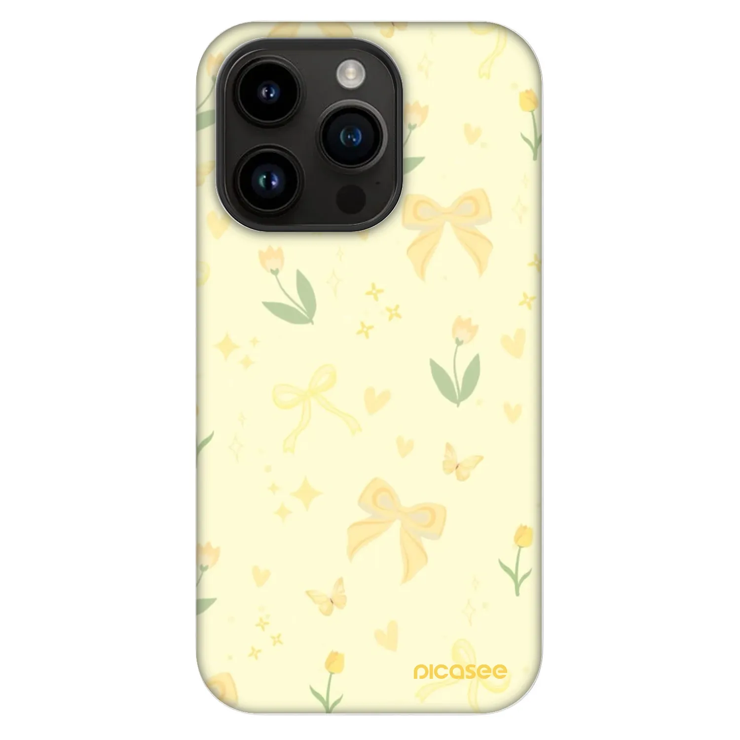Picasee Fashion Case MagSafe για Apple iPhone 14 Pro - Honey Blossom