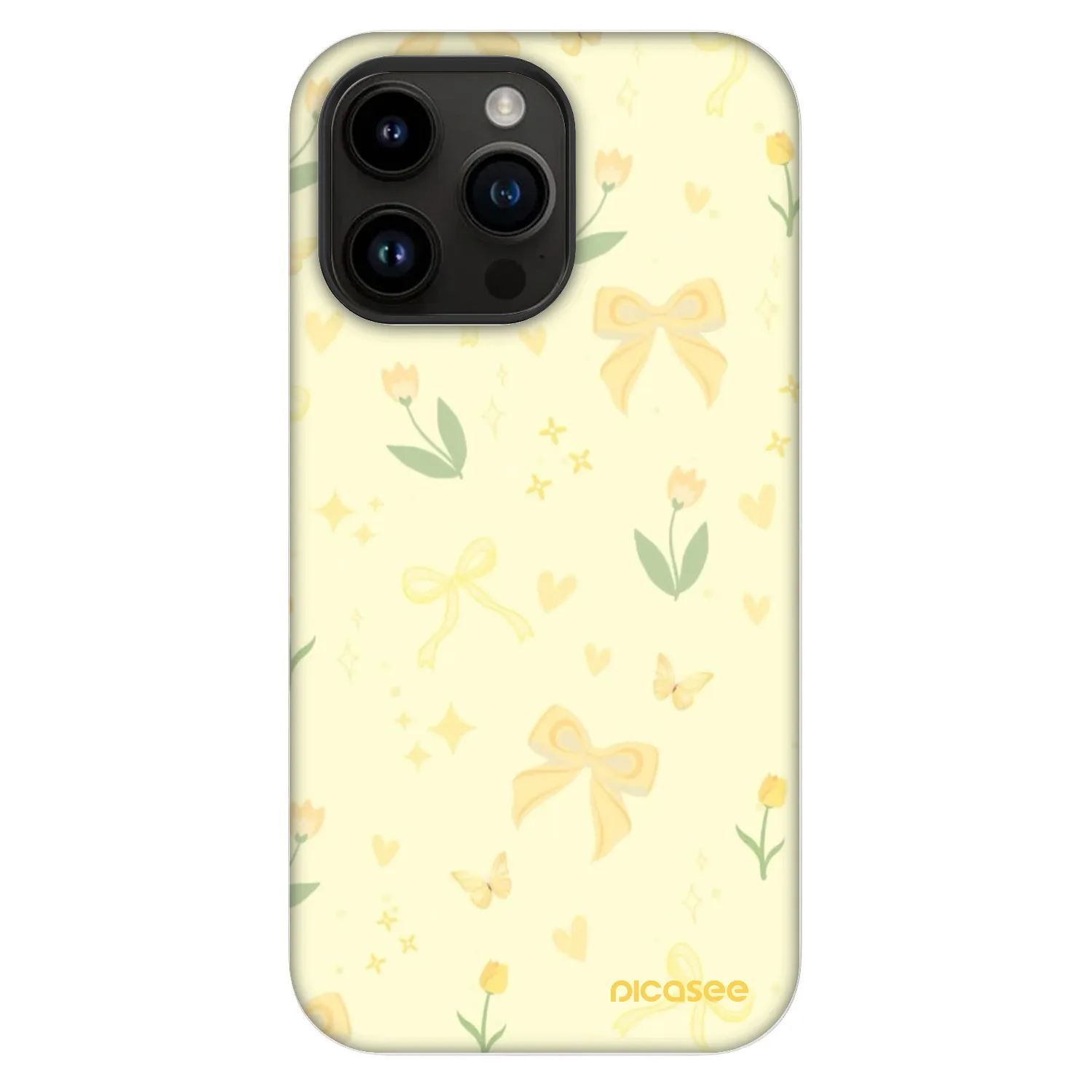 Picasee Fashion Case MagSafe για Apple iPhone 14 Pro Max - Honey Blossom