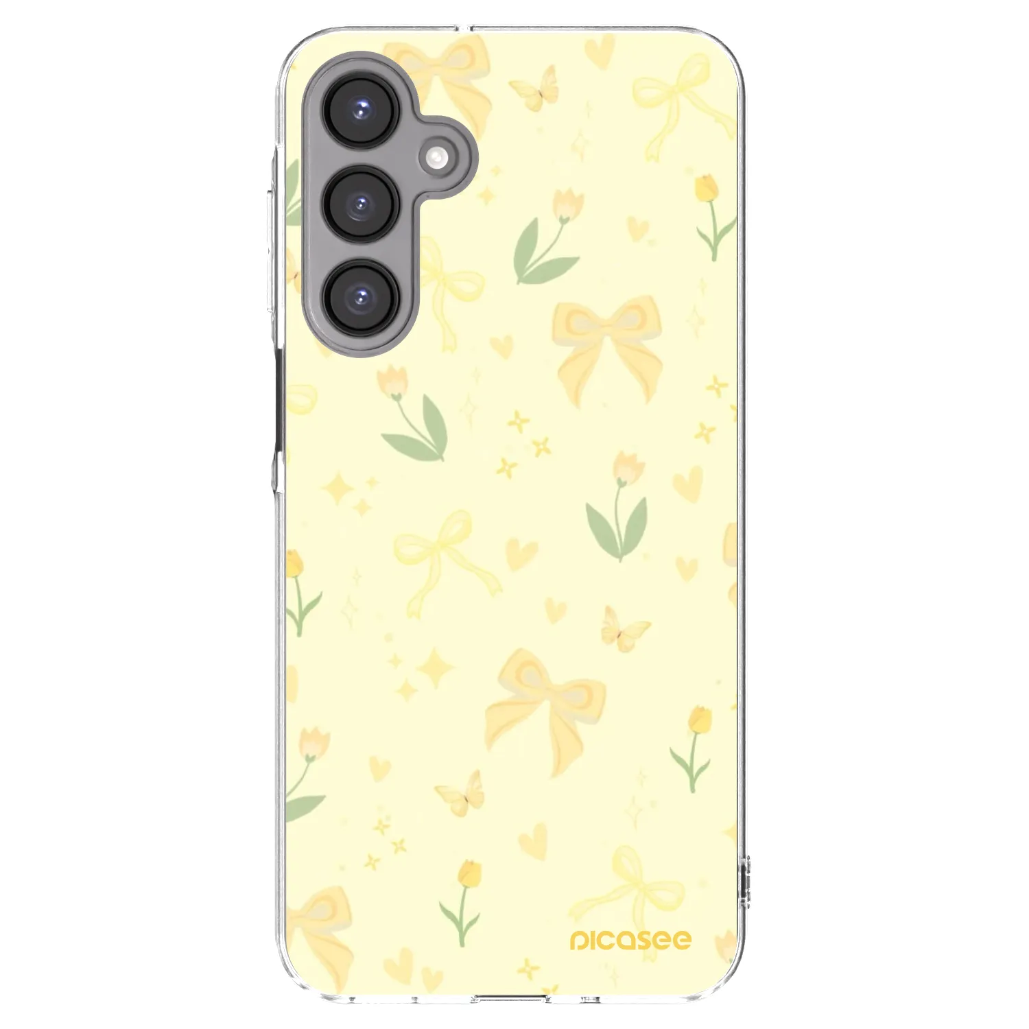 Picasee διαφανής θήκη σιλικόνης Samsung Galaxy A16 4G - Honey Blossom