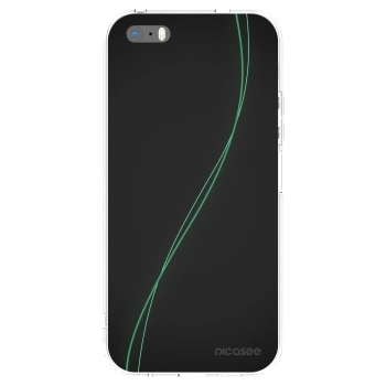 Picasee διαφανής θήκη σιλικόνης Apple iPhone 5/5S/SE - Be Different