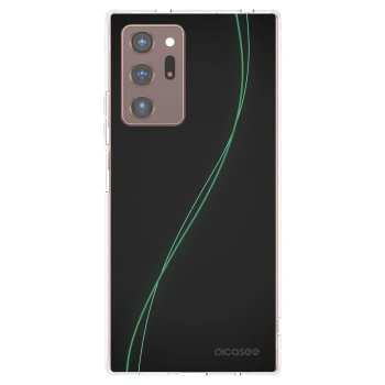 Picasee διαφανής θήκη σιλικόνης Samsung Galaxy Note 20 Ultra - Be Different