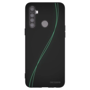 Picasee Μαύρη θήκη σιλικόνης για Realme 6i - Be Different
