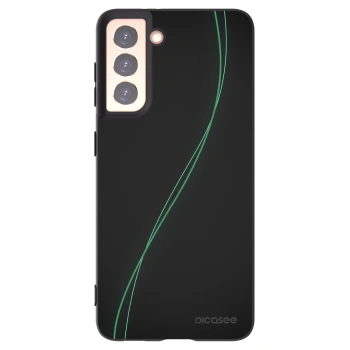 Picasee Μαύρη θήκη σιλικόνης για Samsung Galaxy S21 5G G991B - Be Different