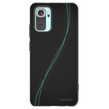 Picasee Μαύρη θήκη σιλικόνης για Xiaomi Redmi Note 10 Pro - Be Different