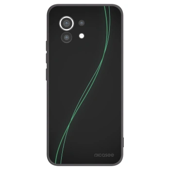 Picasee Μαύρη θήκη σιλικόνης για Xiaomi Mi 11 - Be Different