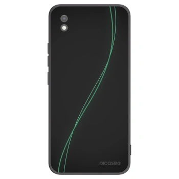 Picasee Μαύρη θήκη σιλικόνης για Xiaomi Redmi 9AT - Be Different
