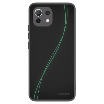 Picasee Μαύρη θήκη σιλικόνης για Xiaomi Mi 11 Lite - Be Different
