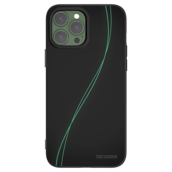 Picasee Μαύρη θήκη σιλικόνης για Apple iPhone 13 Pro Max - Be Different