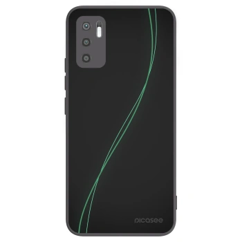 Picasee Μαύρη θήκη σιλικόνης για Xiaomi Redmi Note 10 5G - Be Different