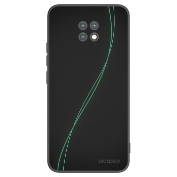 Picasee Μαύρη θήκη σιλικόνης για Xiaomi Redmi Note 9T - Be Different