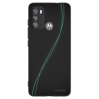 Picasee Μαύρη θήκη σιλικόνης για Motorola Moto G60 - Be Different