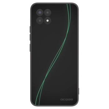 Picasee Μαύρη θήκη σιλικόνης για Realme 8i - Be Different