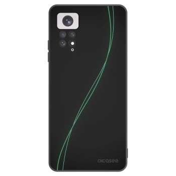 Picasee Μαύρη θήκη σιλικόνης για Xiaomi Redmi Note 11 - Be Different