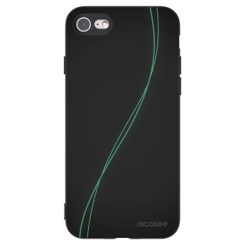 Picasee Μαύρη θήκη σιλικόνης για Apple iPhone SE 2022 - Be Different
