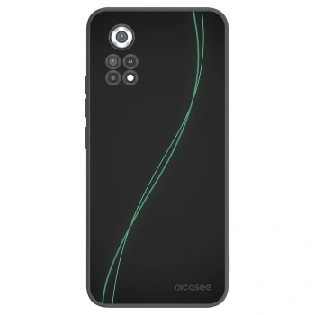 Picasee Μαύρη θήκη σιλικόνης για Xiaomi Poco X4 Pro 5G - Be Different