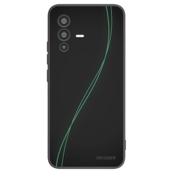 Picasee Μαύρη θήκη σιλικόνης για Vivo V23 5G - Be Different