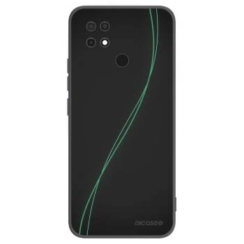 Picasee Μαύρη θήκη σιλικόνης για Xiaomi Redmi 10C - Be Different