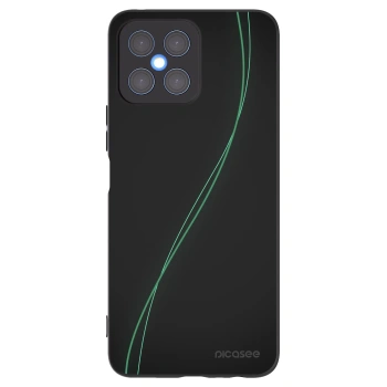 Picasee Μαύρη θήκη σιλικόνης για Honor X8 4G - Be Different