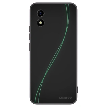Picasee Μαύρη θήκη σιλικόνης για Vivo Y01 - Be Different