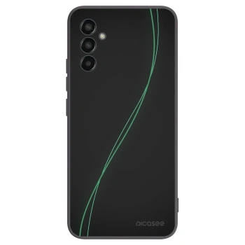 Picasee Μαύρη θήκη σιλικόνης για Samsung Galaxy M13 M135F - Be Different