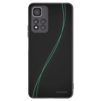 Picasee Μαύρη θήκη σιλικόνης για Xiaomi Redmi Note 11 Pro+ 5G - Be Different