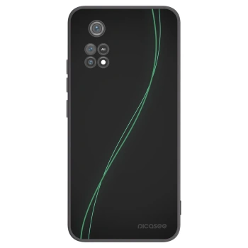 Picasee Μαύρη θήκη σιλικόνης για Xiaomi Poco M4 Pro - Be Different
