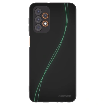 Picasee Μαύρη θήκη σιλικόνης για Samsung Galaxy A23 A236B 5G - Be Different